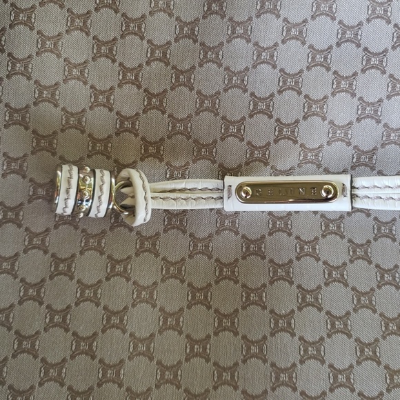 Celine macadam jacquard tote brown blend hobo bag - Picture 7 of 12